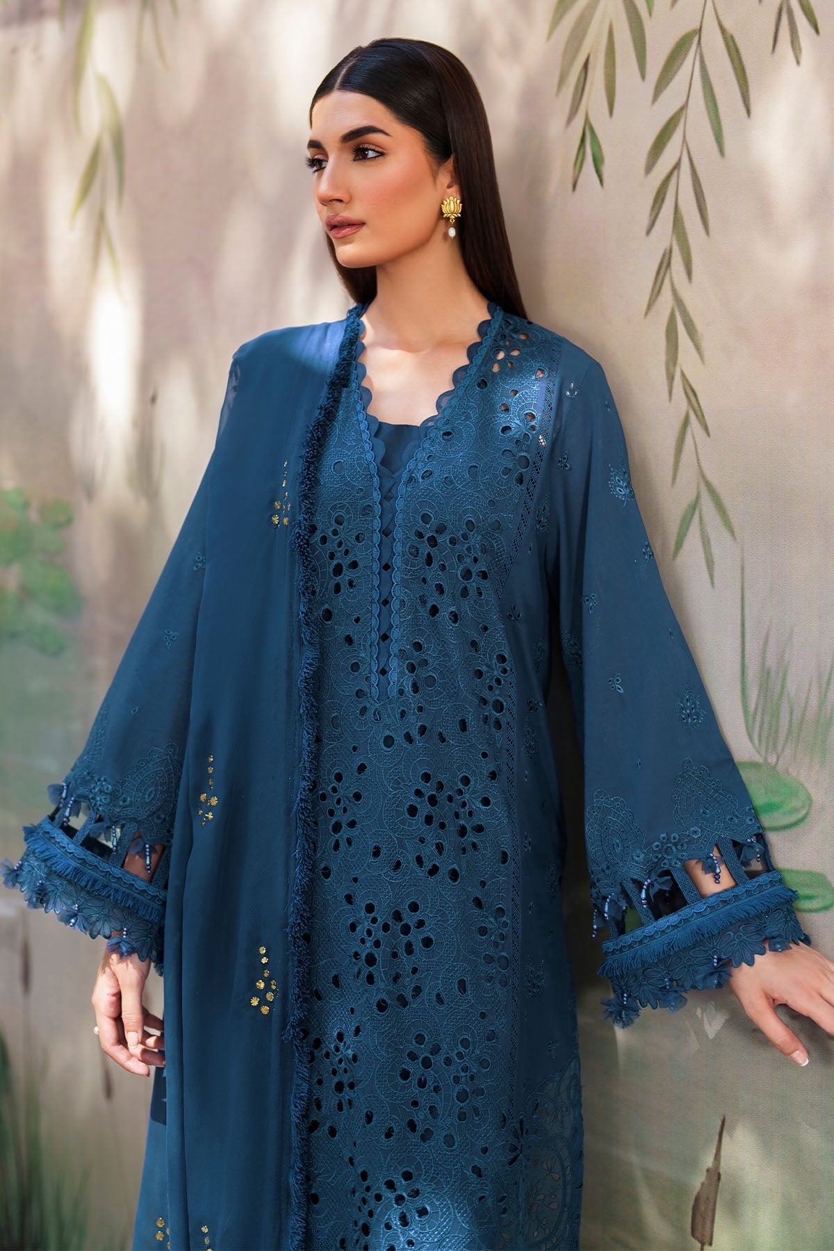Nureh | Bazaar Lawn | NS-137 -  Nureh Luxury - Original Designer Dress - House of Maryam