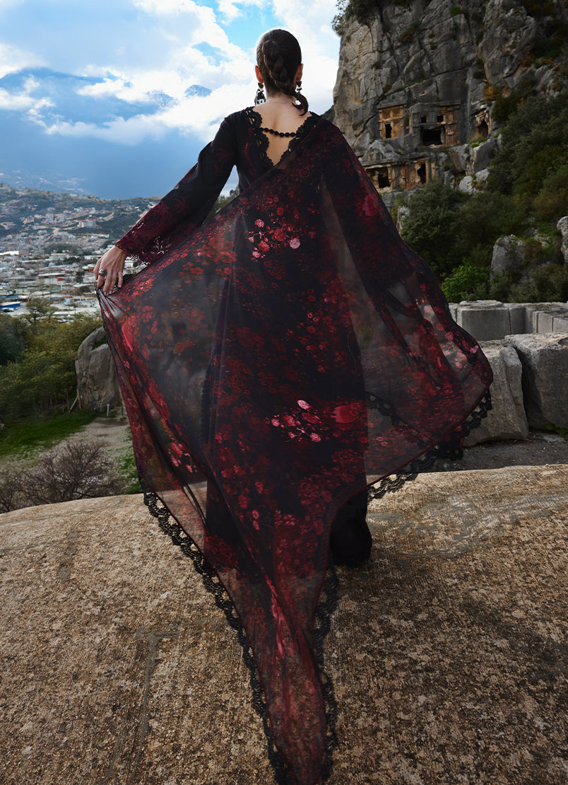 Image | Lawnkari 25 | Zamiya -  Image Ladies Clothes - Original Designer Dress - House of Maryam