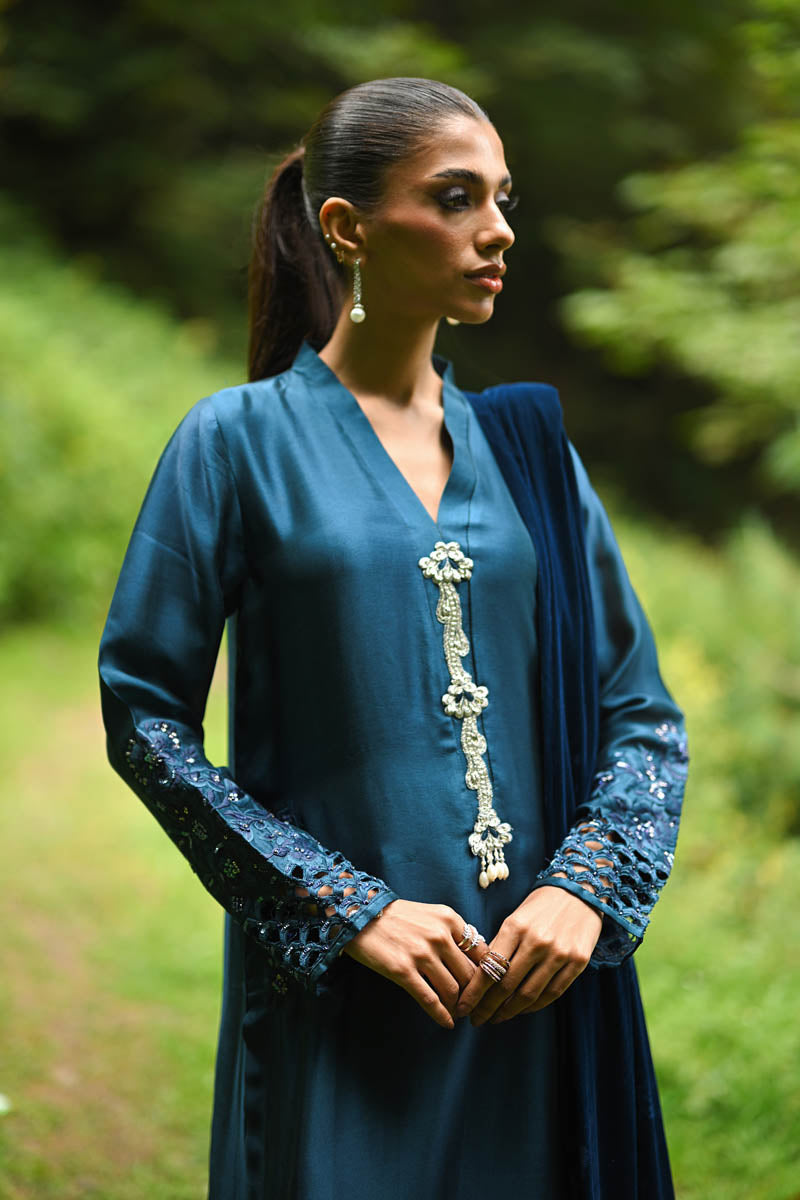 Hue Pret | Farasha Luxury Winter | Mina -  Hue Pret Ladies Clothes - Original Designer Dress - House of Maryam