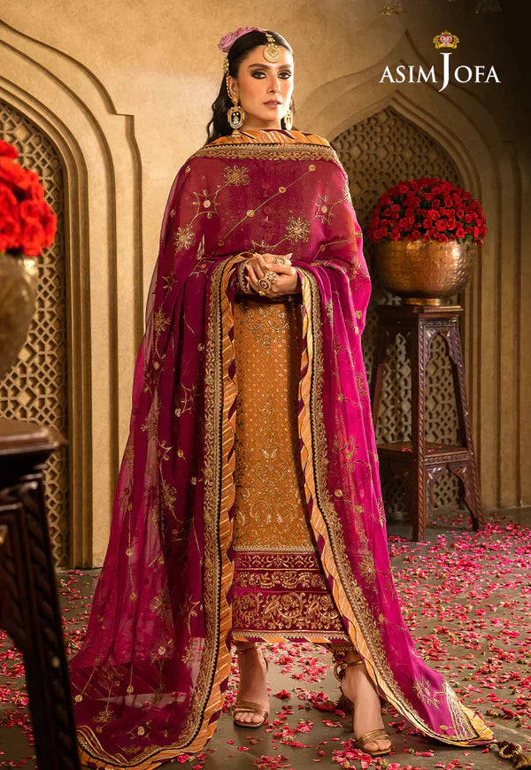 Asim Jofa | Velvet Festive 23 | AJVF-07 -  Asim Jofa Formal - Original Designer Dress - House of Maryam