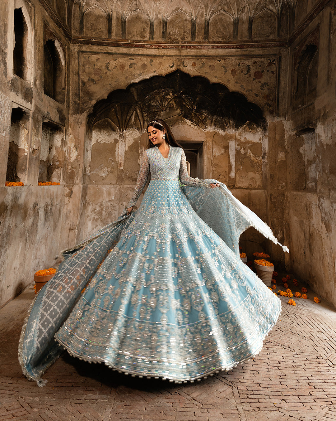 Faiza Saqlain | Nira Festive | Hana -  Faiza Saqlain Bridal - Original Designer Dress - House of Maryam