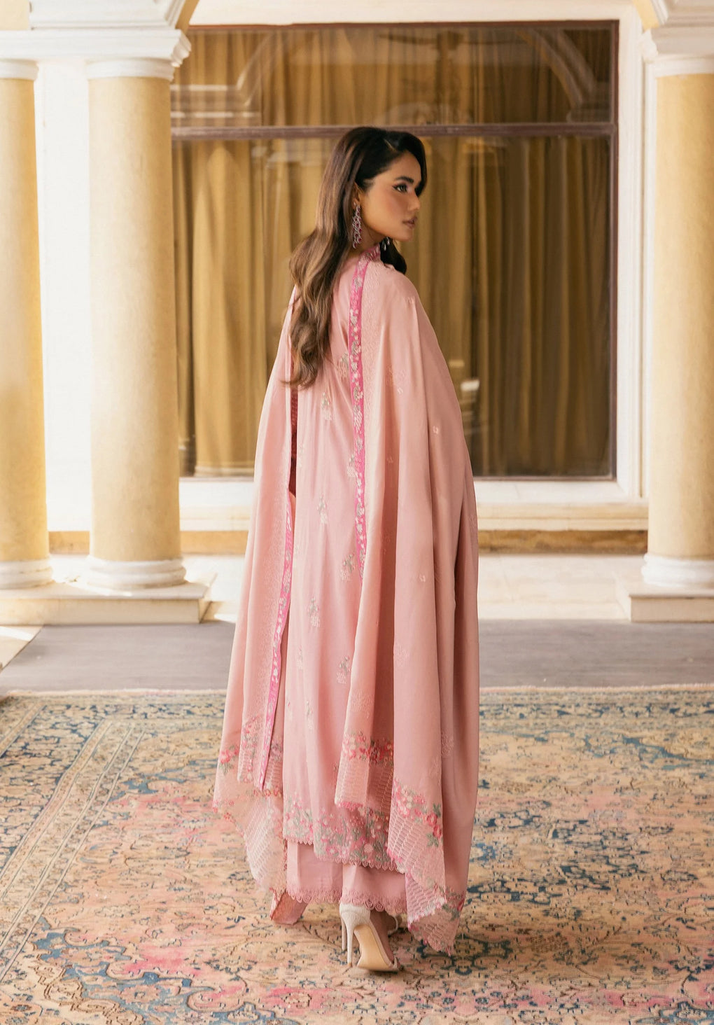 Elaf Premium | Luxury Winter 25 | EWK-3A DUSTYROSE