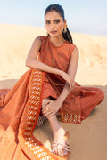 Cross Stitch | Eid Lawn 24 | RUSSET DUSK -  Cross Stitch Luxury - Original Designer Dress - House of Maryam