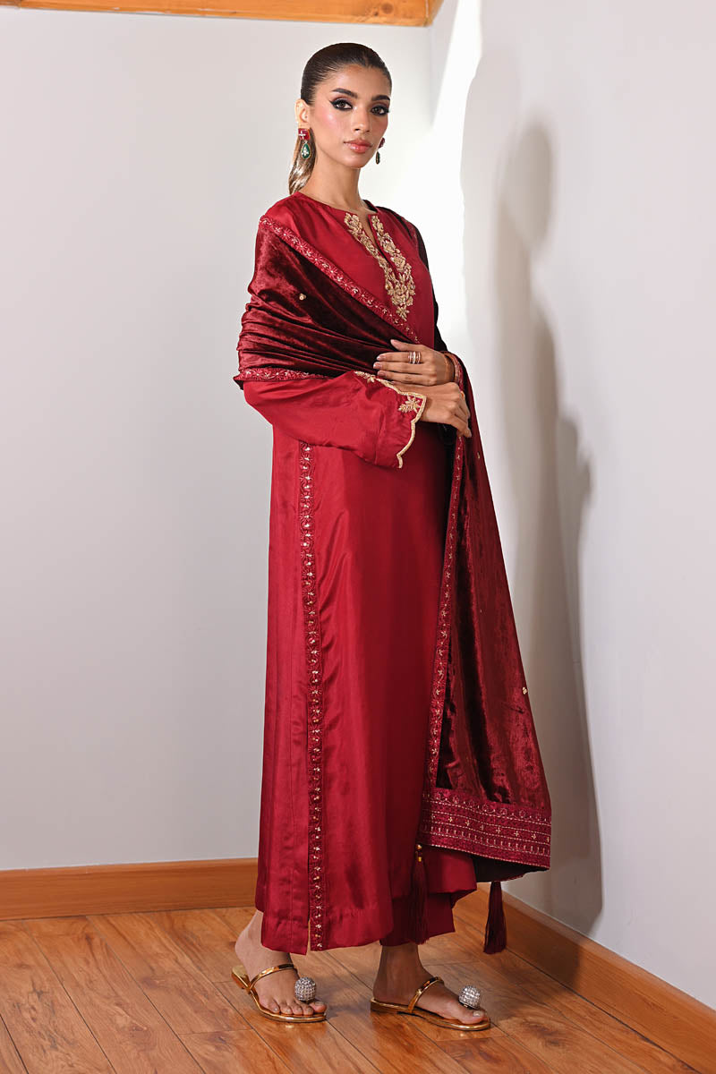 Hue Pret | Farasha Luxury Winter | Nurgul -  Hue Pret Ladies Clothes - Original Designer Dress - House of Maryam