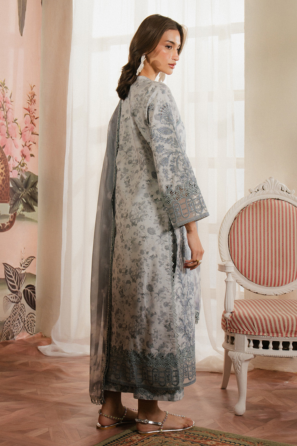 Ayzel | Armelia Printed Lawn 25 | Selviana -  Ayzel Ladies Clothes - Original Designer Dress - House of Maryam