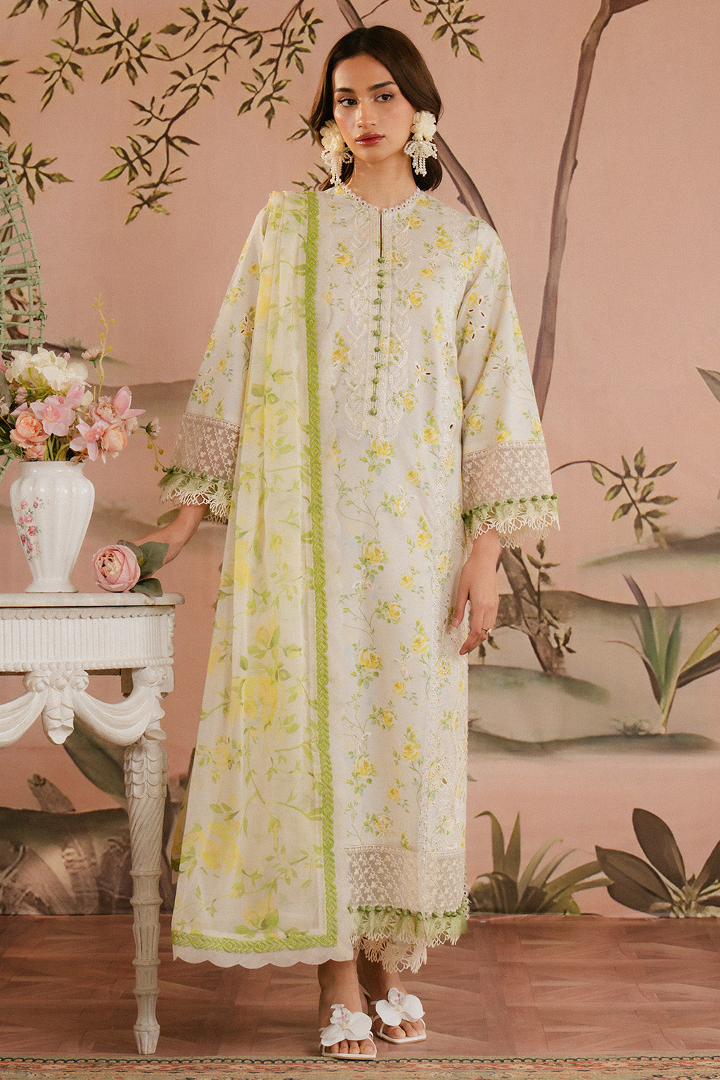 Ayzel | Armelia Printed Lawn 25 | Cyrilla -  Ayzel Ladies Clothes - Original Designer Dress - House of Maryam
