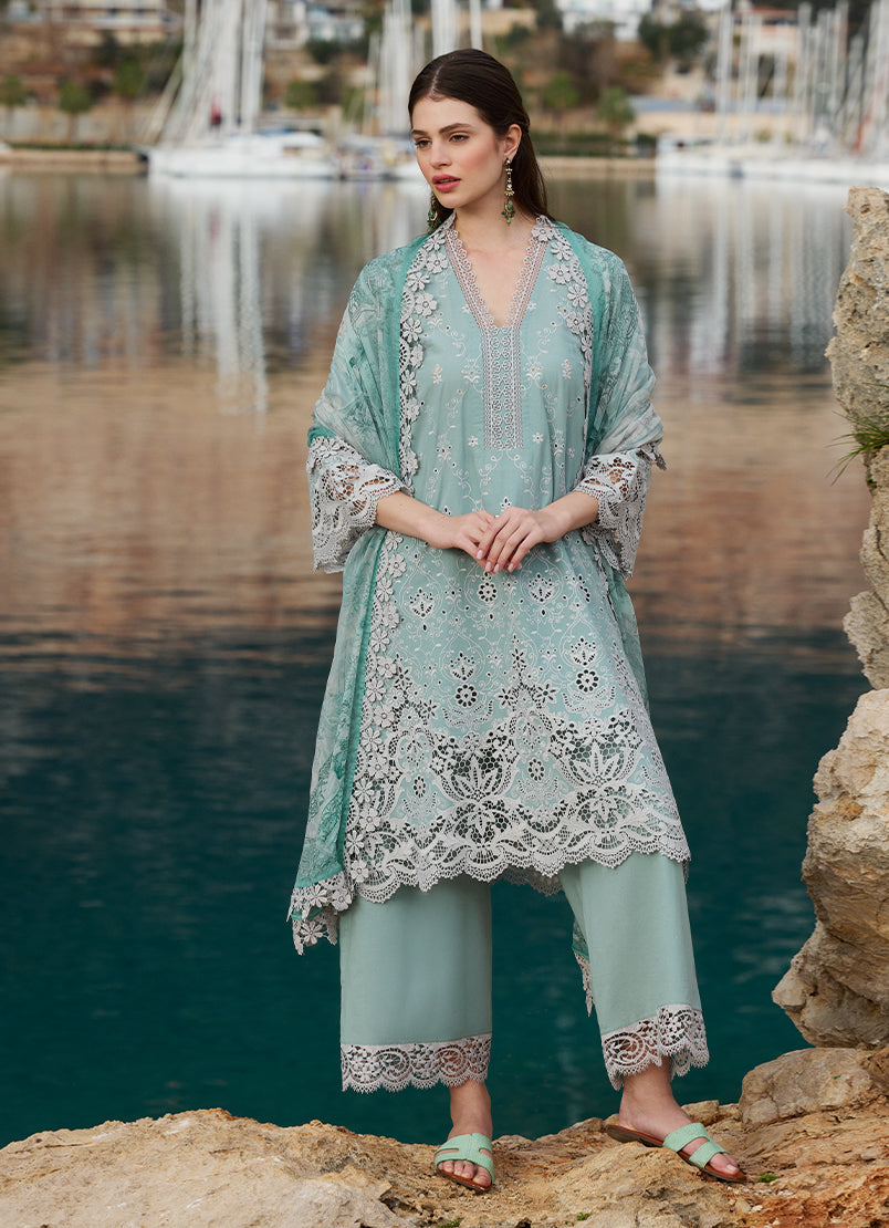 Image | Lawnkari 25 | Selin -  Image Ladies Clothes - Original Designer Dress - House of Maryam