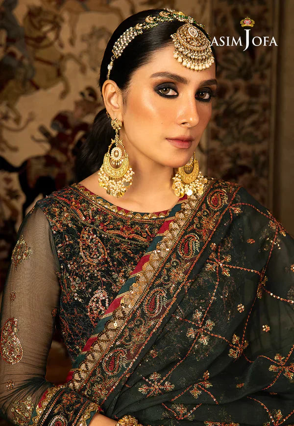 Asim Jofa | Velvet Festive 23 | AJVF-11 -  Asim Jofa Formal - Original Designer Dress - House of Maryam