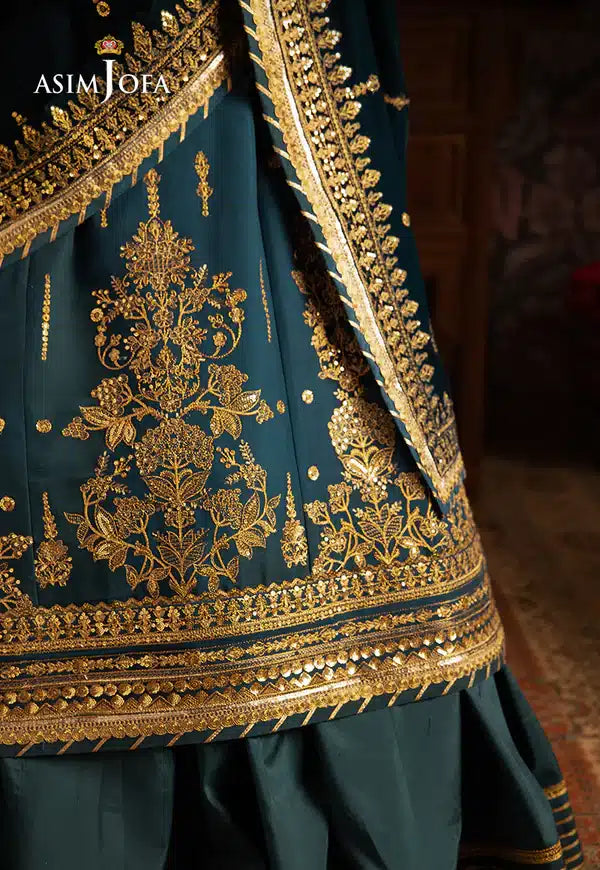 Asim Jofa | Makhmal Wedding Velvet 23 | AJMM-07 -  Asim Jofa Bridal - Original Designer Dress - House of Maryam