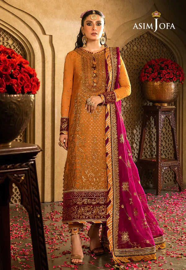 Asim Jofa | Velvet Festive 23 | AJVF-07 -  Asim Jofa Formal - Original Designer Dress - House of Maryam