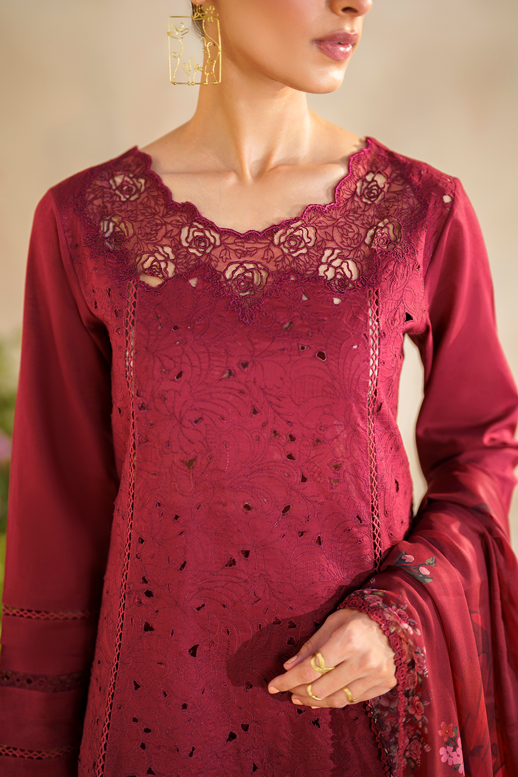 Iznik | Festive lawn 24 | SFL-02 -  Iznik Luxury - Original Designer Dress - House of Maryam