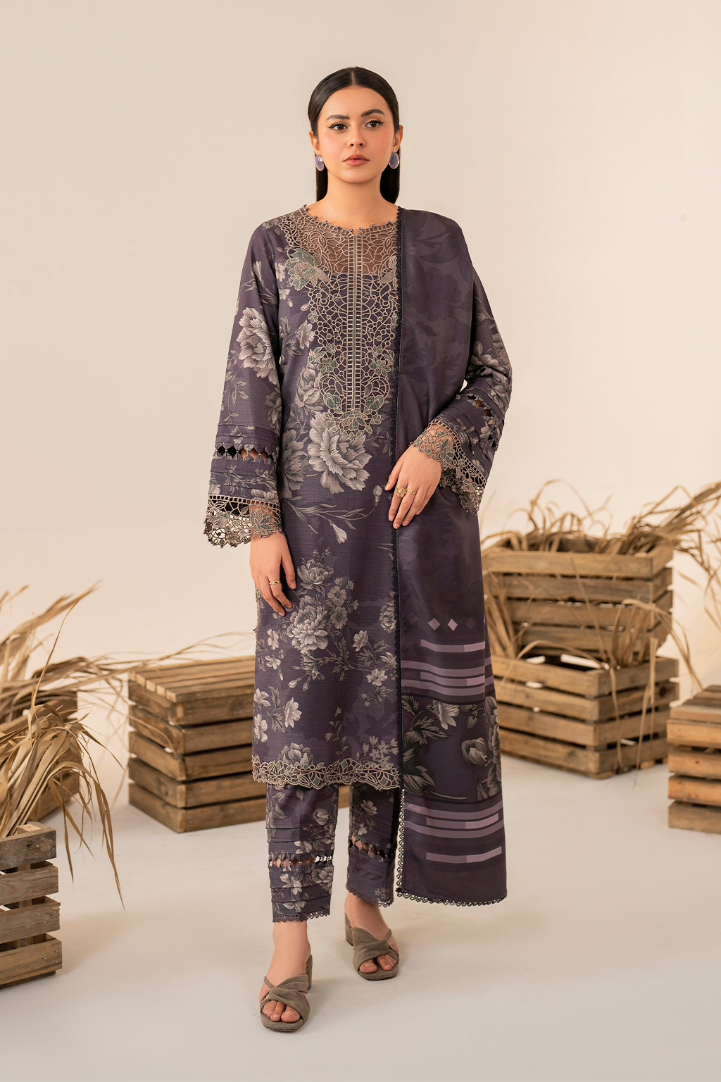 Iznik | Exclusive Winter | UE-349 -  Iznik Ladies Clothes - Original Designer Dress - House of Maryam