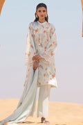 Cross Stitch | Eid Lawn 24 | AQUA GLAZE -  Cross Stitch Luxury - Original Designer Dress - House of Maryam