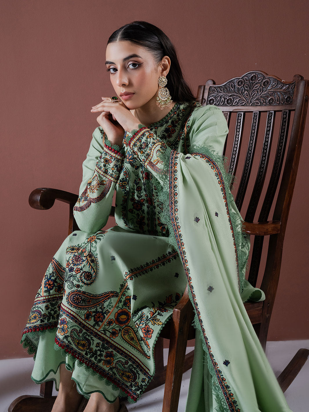 Faiza Faisal | Winter Edit 2024 | DEFNE -  Faiza Faisal Ladies Clothes - Original Designer Dress - House of Maryam