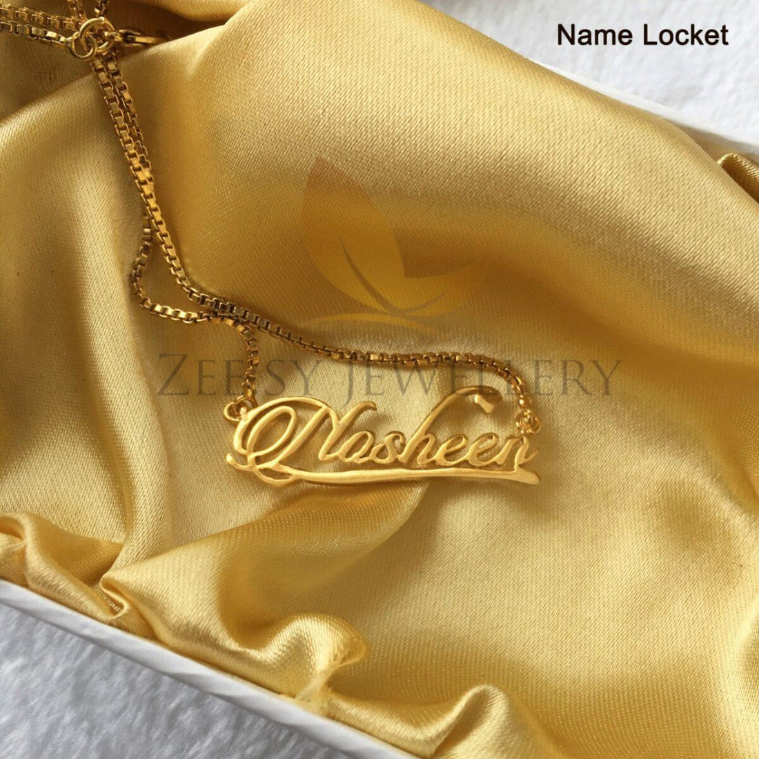 Name Accessories -  Zeesy  - Original Designer Dress - House of Maryam