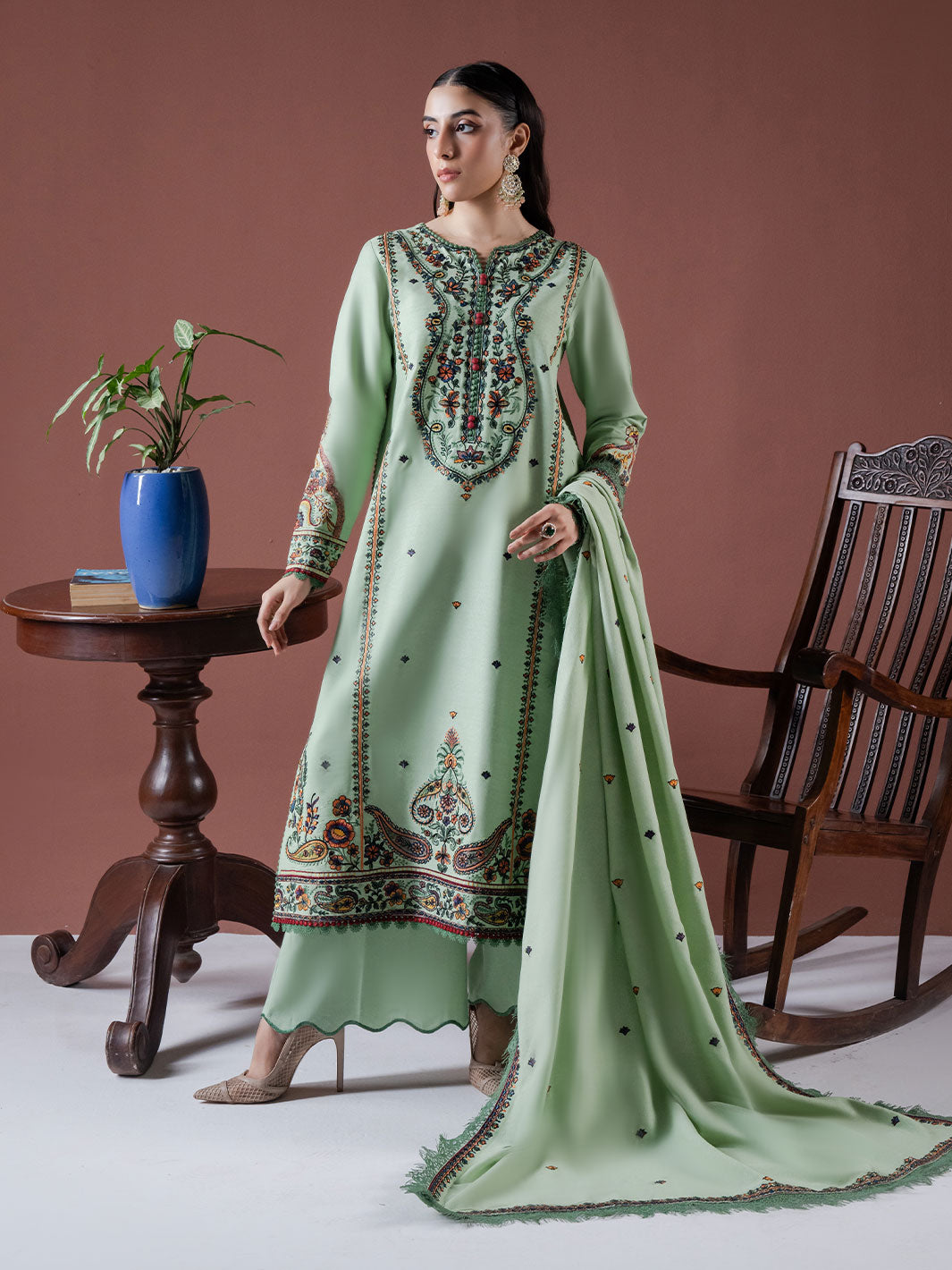 Faiza Faisal | Winter Edit 2024 | DEFNE -  Faiza Faisal Ladies Clothes - Original Designer Dress - House of Maryam