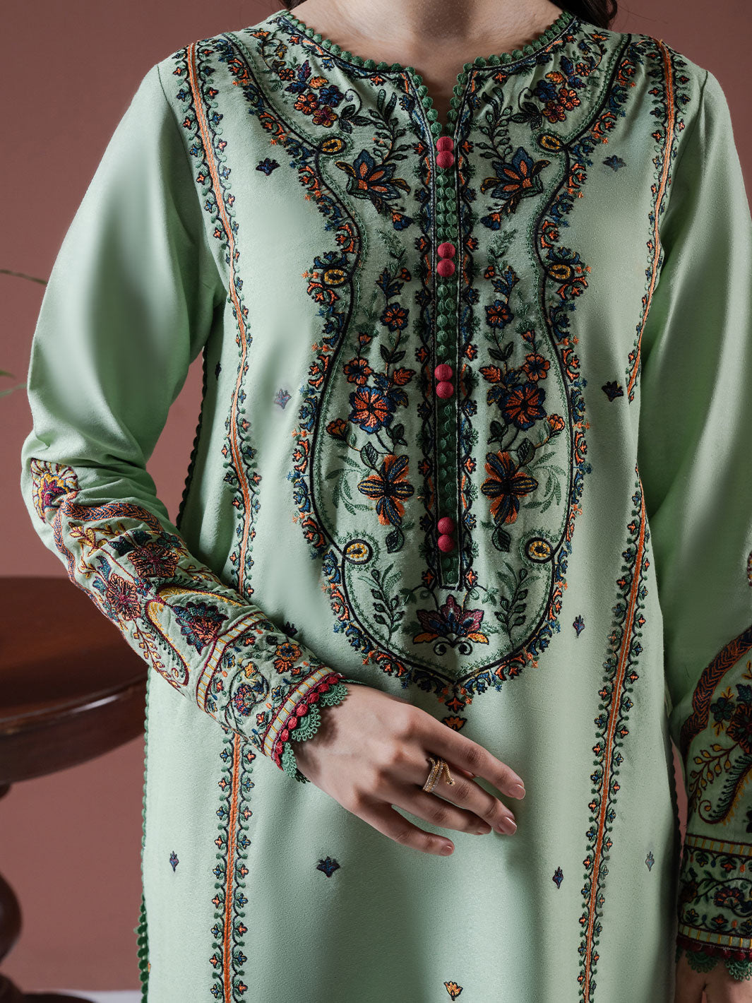 Faiza Faisal | Winter Edit 2024 | DEFNE -  Faiza Faisal Ladies Clothes - Original Designer Dress - House of Maryam