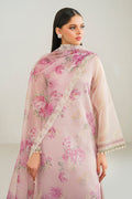 Baroque | Velvet Formals | ORGANZA UF-520 -  Baroque Ladies Clothes - Original Designer Dress - House of Maryam