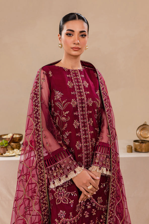 Farasha | Lumiere Formals |ROUGE PINK -  Farasha Formal - Original Designer Dress - House of Maryam