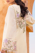 Cross Stitch | Eid Lawn 24 | SUBTLE CANARY -  Cross Stitch Luxury - Original Designer Dress - House of Maryam