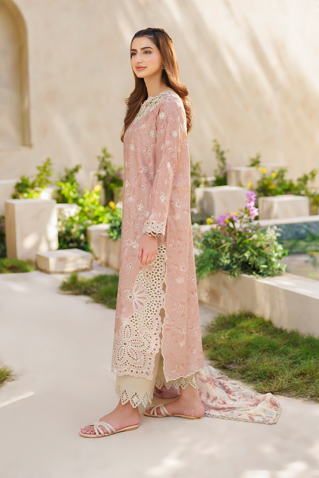 Iznik | Festive lawn 24 | SFL-11 -  Iznik Luxury - Original Designer Dress - House of Maryam