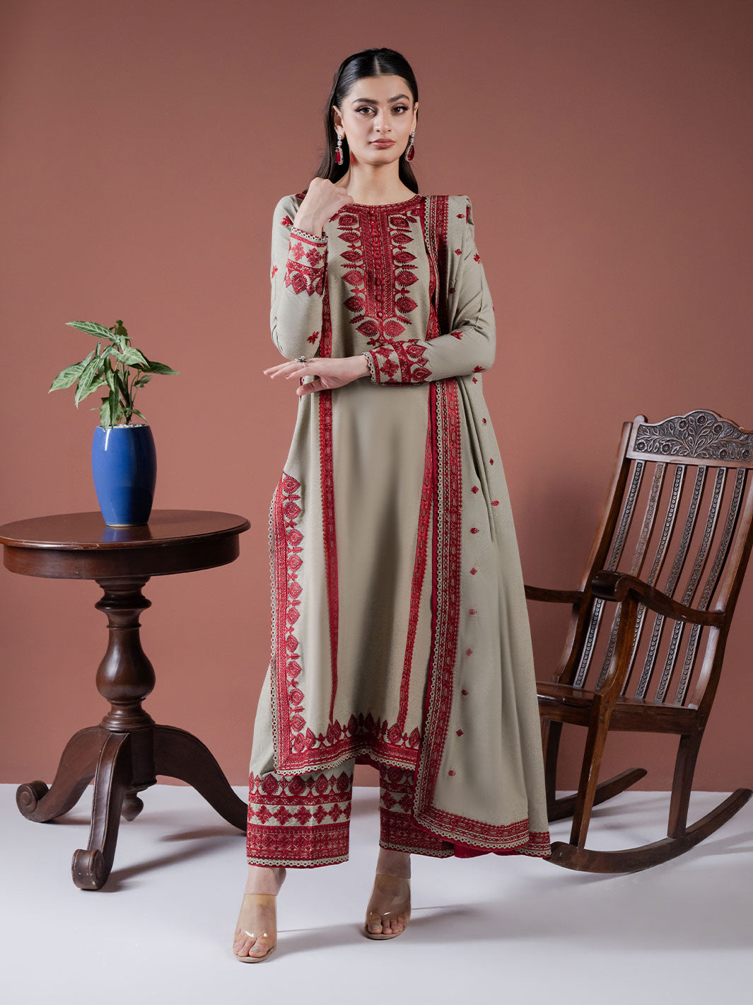 Faiza Faisal | Winter Edit 2024 | SAFFA -  Faiza Faisal Ladies Clothes - Original Designer Dress - House of Maryam