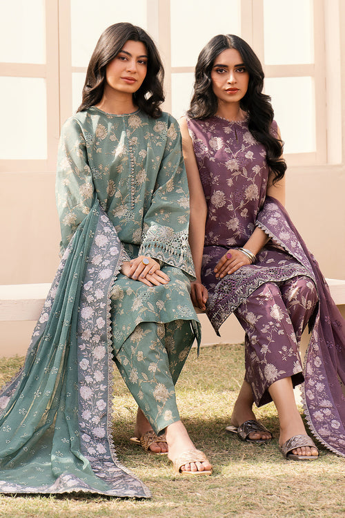 Baroque | Luxury Pret 24 | LAWN UF-599 -  Baroque Luxury - Original Designer Dress - House of Maryam