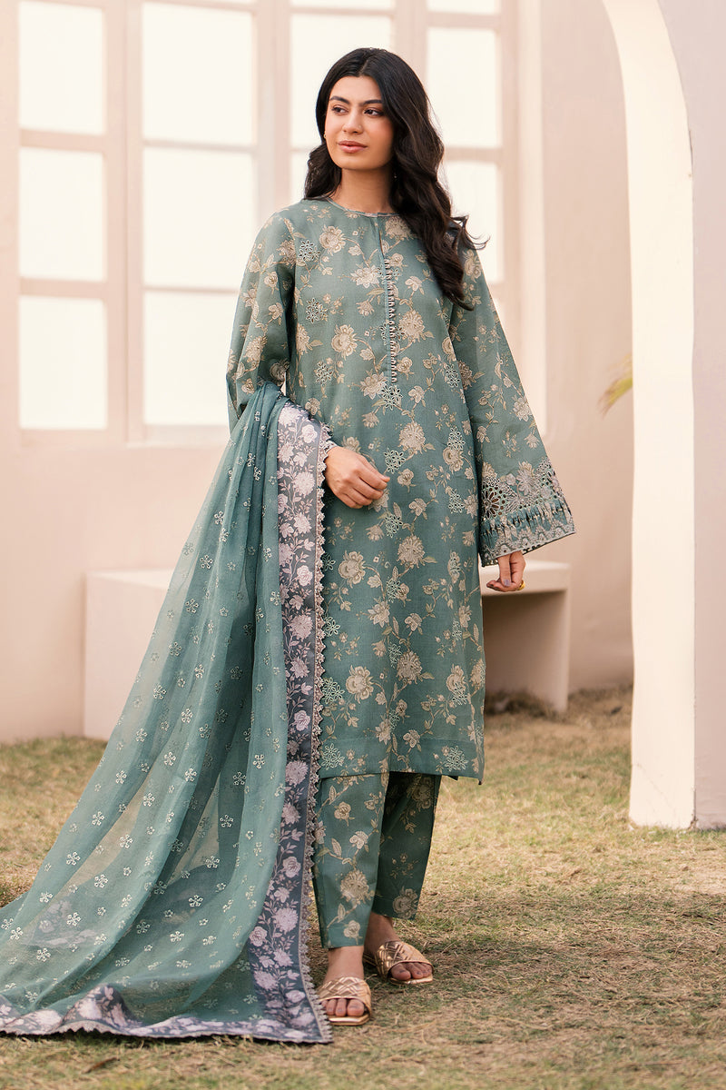 Baroque | Luxury Pret 24 | LAWN UF-599 -  Baroque Luxury - Original Designer Dress - House of Maryam