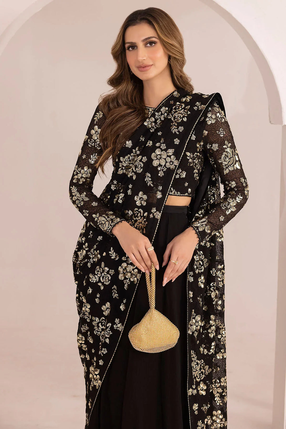 Jazmin | Formals Collection | EMBROIDERED CHIFFON UC-3021 -  Jazmin Formal - Original Designer Dress - House of Maryam