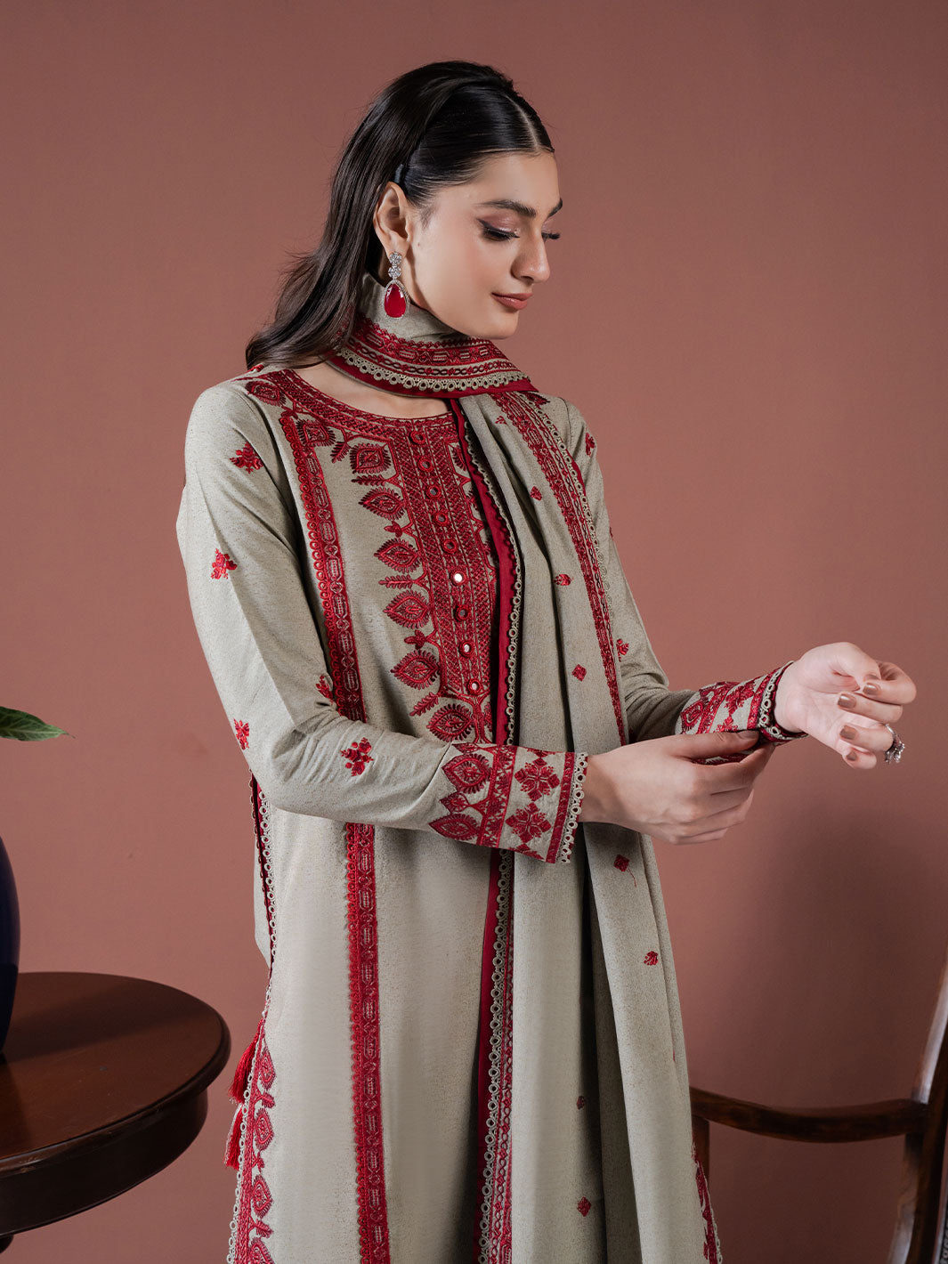 Faiza Faisal | Winter Edit 2024 | SAFFA -  Faiza Faisal Ladies Clothes - Original Designer Dress - House of Maryam