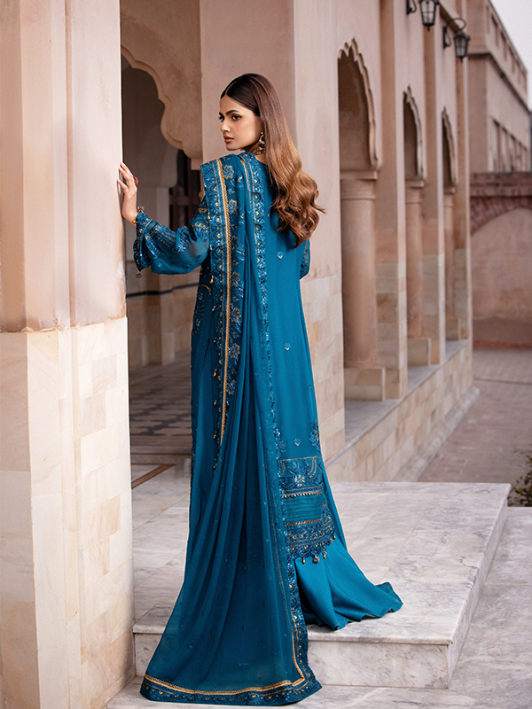 Zebtan | Zeenat Collection Vol 19 | ZN-08 -  Zebtan Luxury - Original Designer Dress - House of Maryam