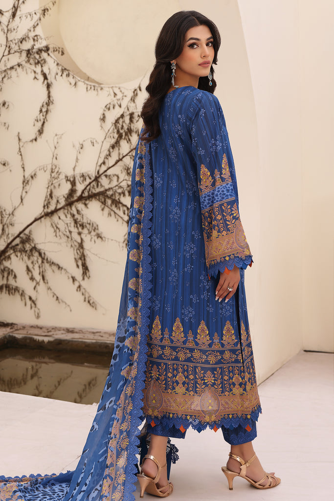 Charizma | Naranji Embroidered Lawn 24 | CN4-005 -  Charizma Luxury - Original Designer Dress - House of Maryam