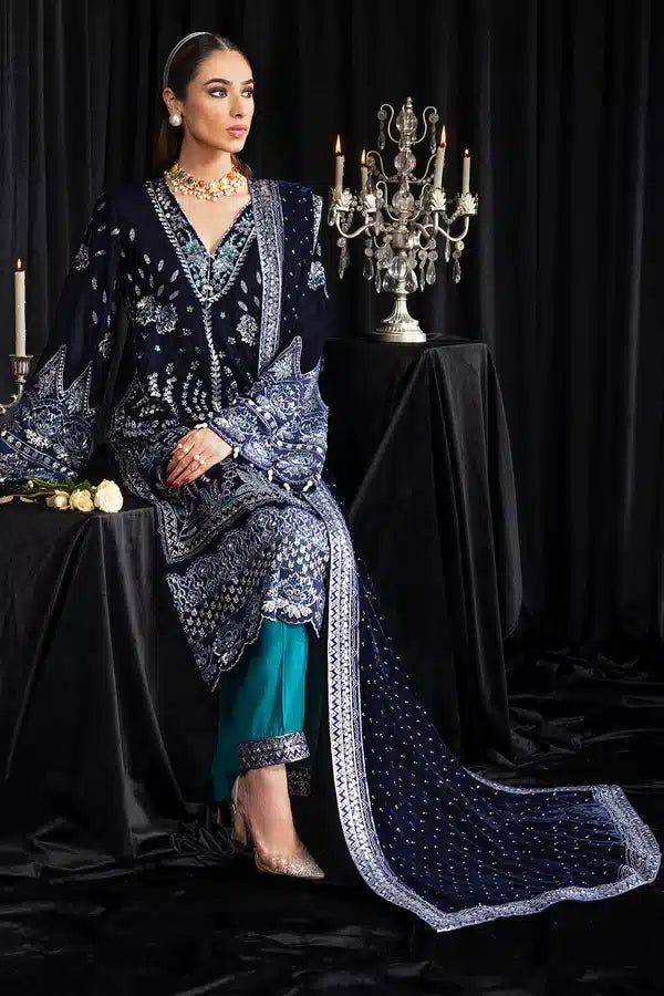 Nureh | Maya Velvet 23 | Safeena -  Nureh Formal - Original Designer Dress - House of Maryam