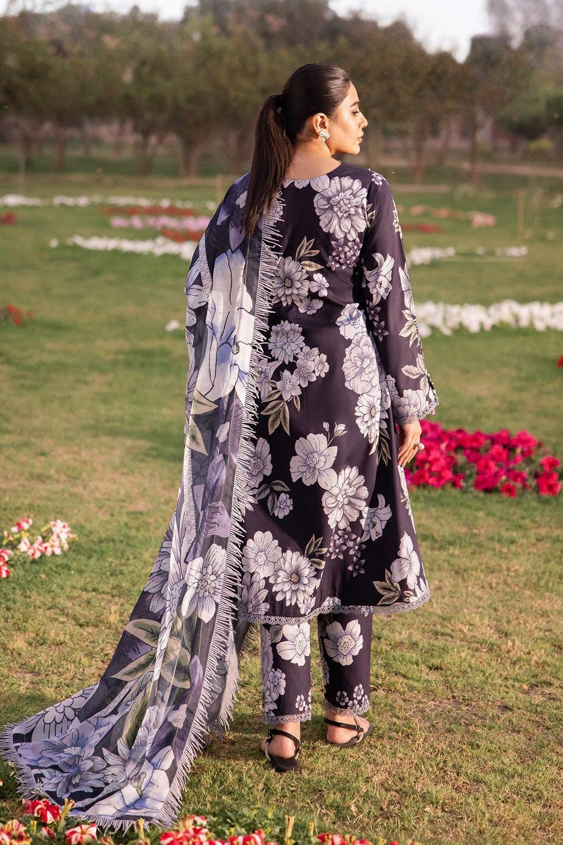 Alizeh | Sheen Lawn Prints 24 | CALLA -  Alizeh Casuals - Original Designer Dress - House of Maryam