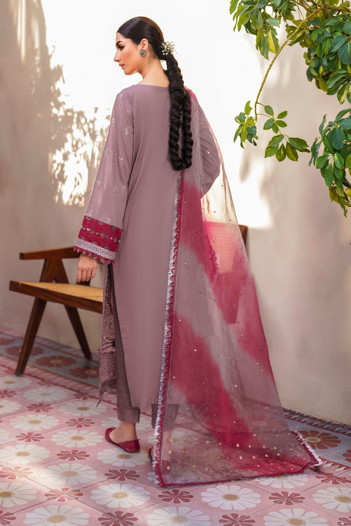Nureh | Bazaar Lawn | NS-139 -  Nureh Luxury - Original Designer Dress - House of Maryam