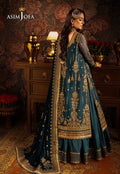Asim Jofa | Makhmal Wedding Velvet 23 | AJMM-07 -  Asim Jofa Bridal - Original Designer Dress - House of Maryam