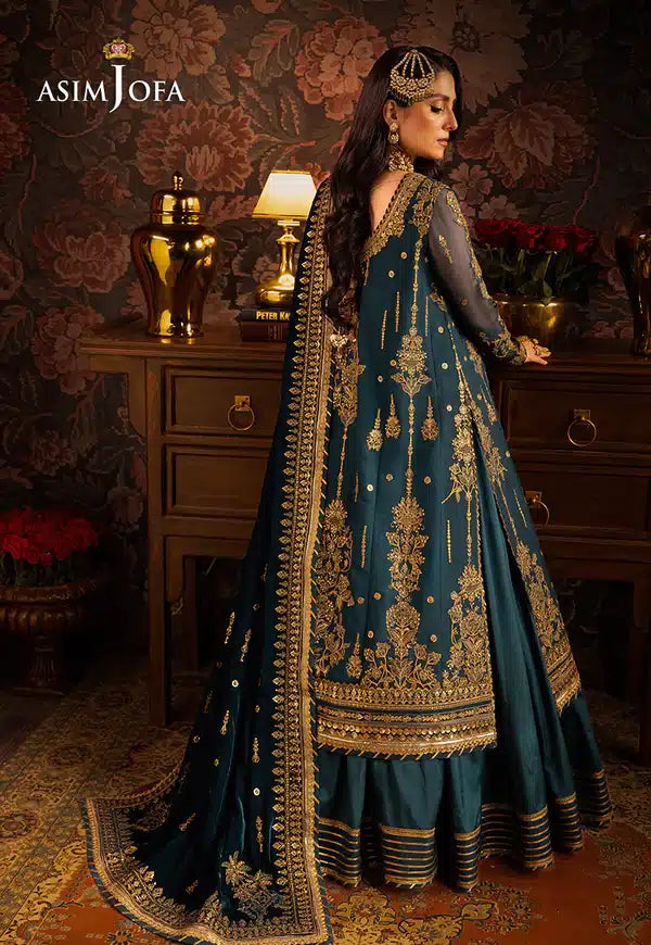 Asim Jofa | Makhmal Wedding Velvet 23 | AJMM-07 -  Asim Jofa Bridal - Original Designer Dress - House of Maryam