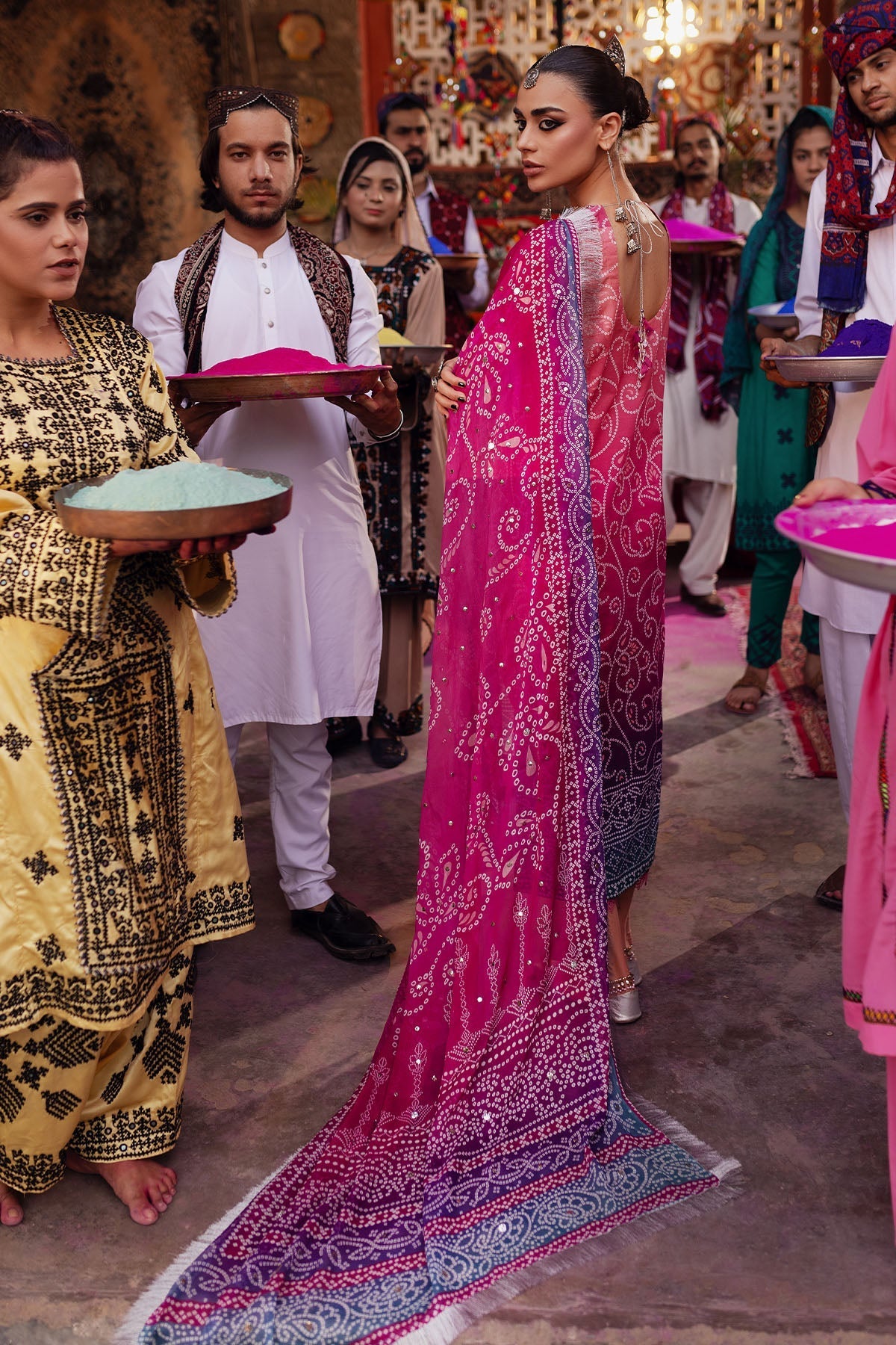 Nureh | Bazaar Lawn | NS-131 -  Nureh Luxury - Original Designer Dress - House of Maryam