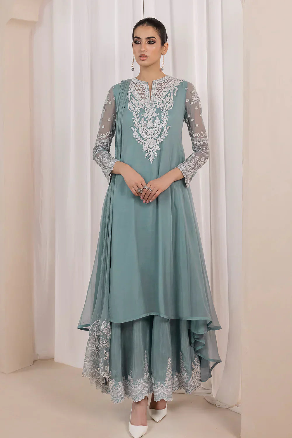 Baroque | Formals Collection | PR-845 -  Baroque Formal - Original Designer Dress - House of Maryam