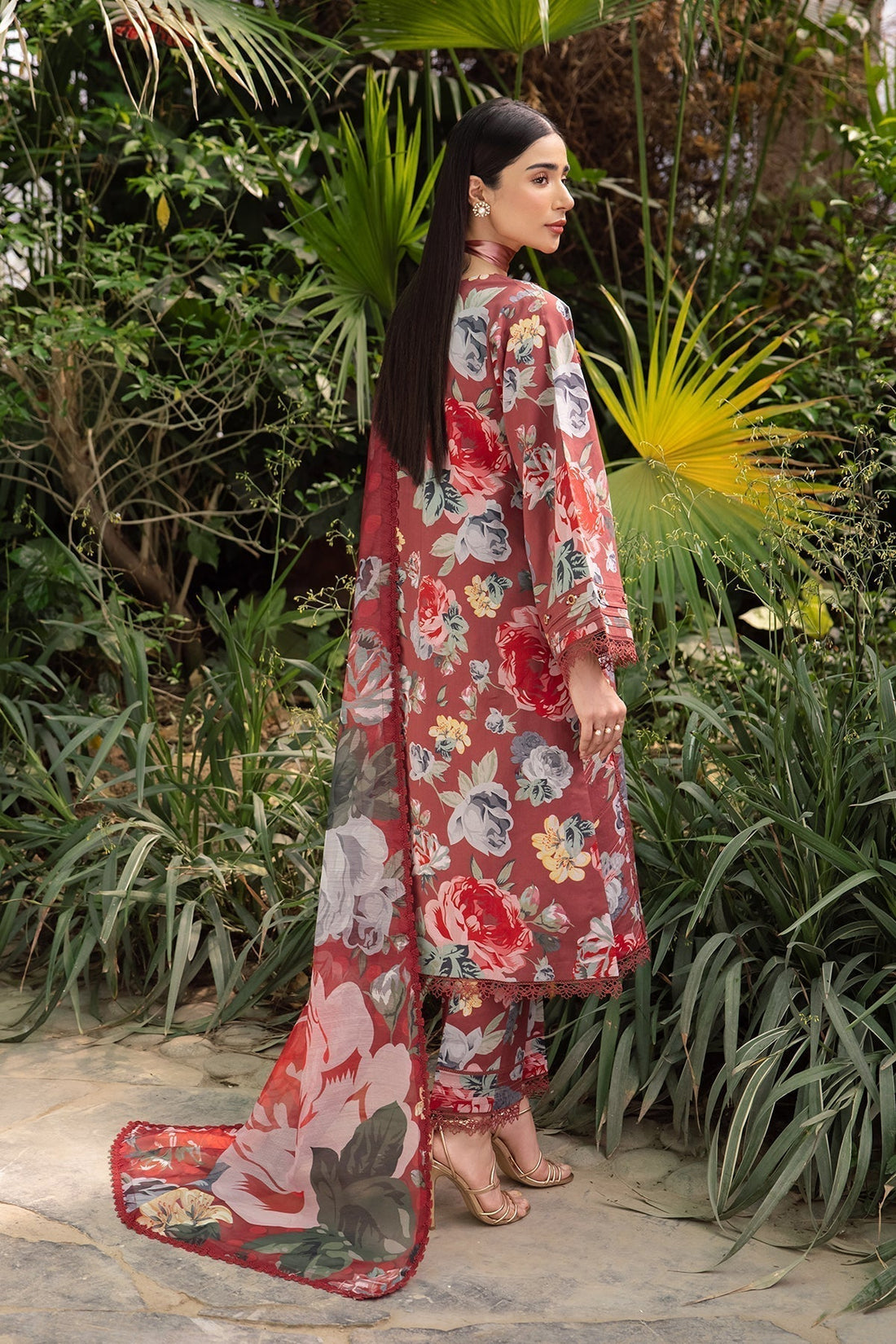 Alizeh | Sheen Lawn Prints 24 | PETUNIA -  Alizeh Casuals - Original Designer Dress - House of Maryam