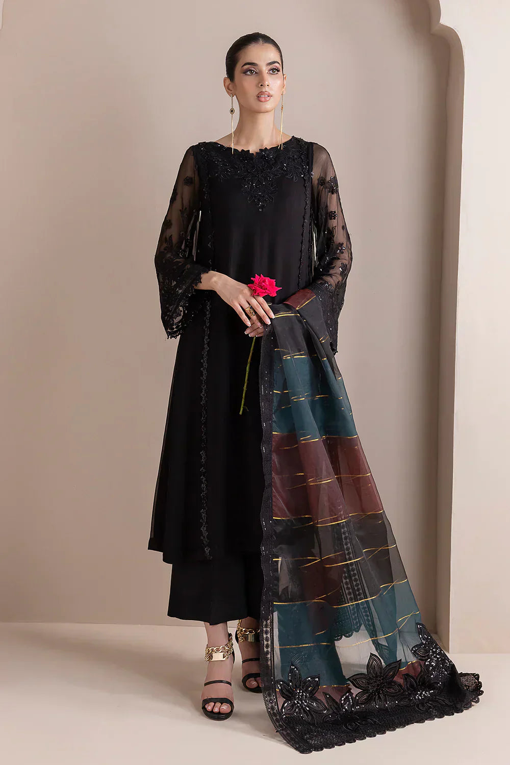 Baroque | Formals Collection | PR-846 -  Baroque Formal - Original Designer Dress - House of Maryam