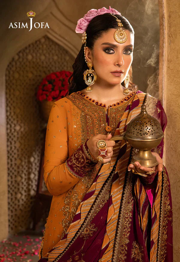 Asim Jofa | Velvet Festive 23 | AJVF-07 -  Asim Jofa Formal - Original Designer Dress - House of Maryam