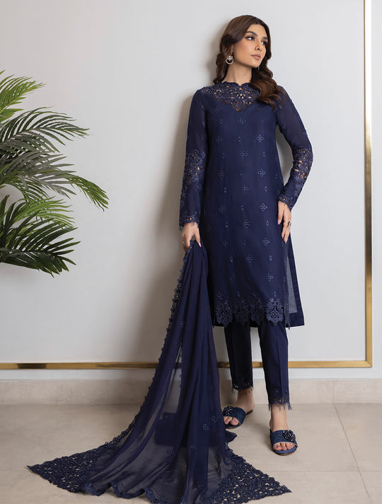 Iznik | Lawnkari 24 | UE-146 NEATSCAPE -  Iznik Formal - Original Designer Dress - House of Maryam