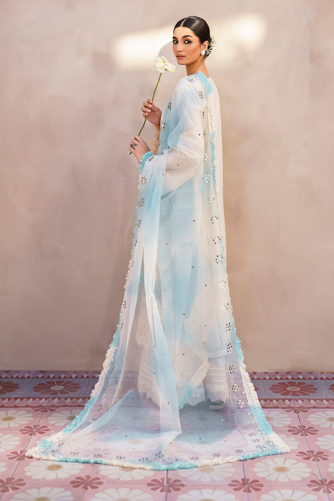 Nureh | Bazaar Lawn | NS-140 -  Nureh Luxury - Original Designer Dress - House of Maryam