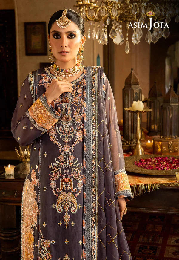 Asim Jofa | Velvet Festive 23 | AJVF-04 -  Asim Jofa Formal - Original Designer Dress - House of Maryam