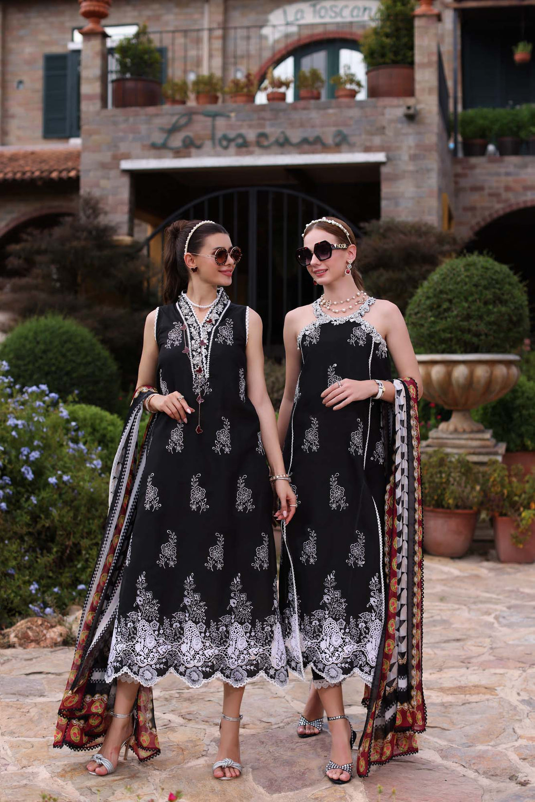 Noor by Saadia Asad | Eid Luxe Printkari 24 | D6 -  Noor by Saadia Asad Luxury - Original Designer Dress - House of Maryam