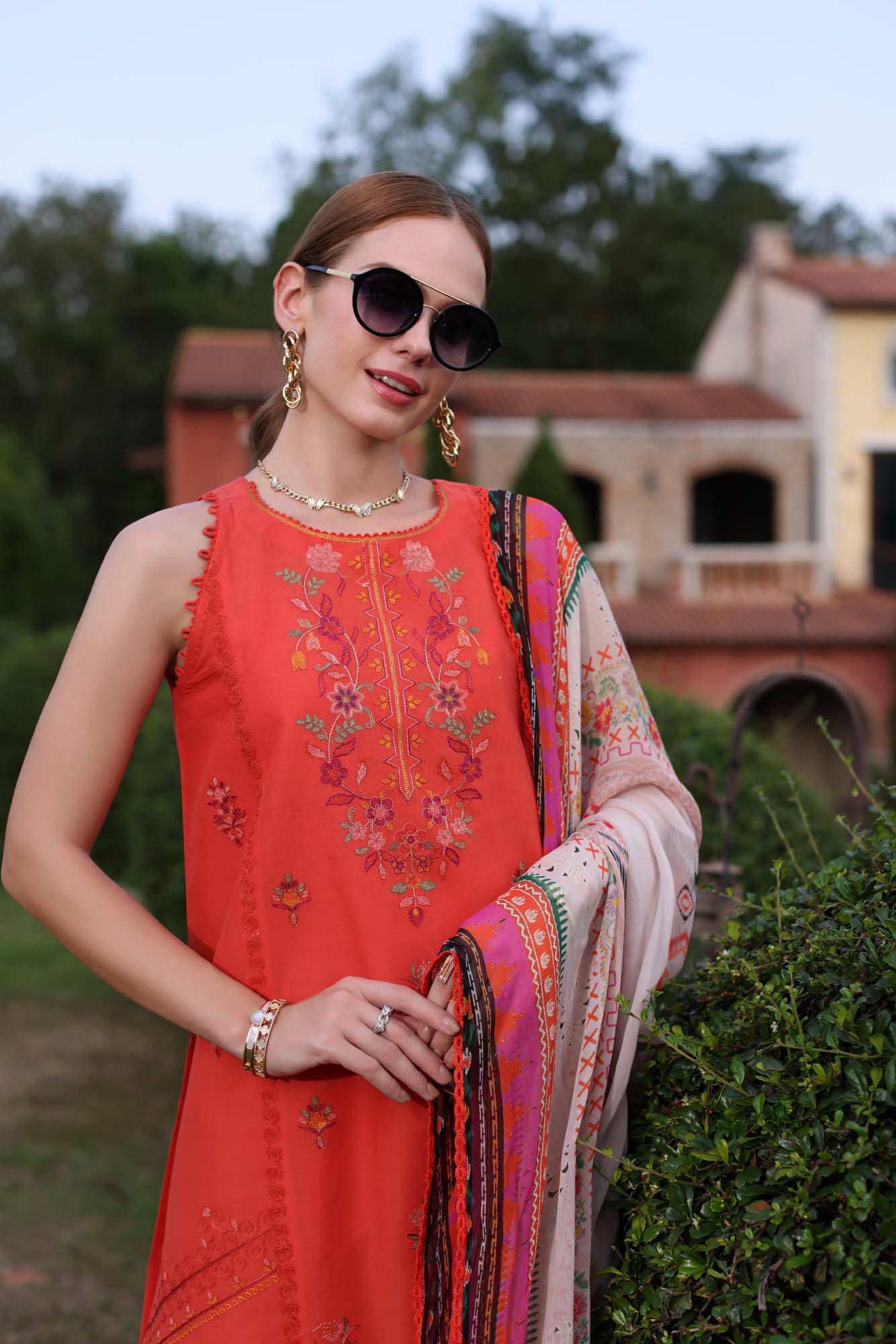 Noor by Saadia Asad | Eid Luxe Printkari 24 | D3 -  Noor by Saadia Asad Luxury - Original Designer Dress - House of Maryam