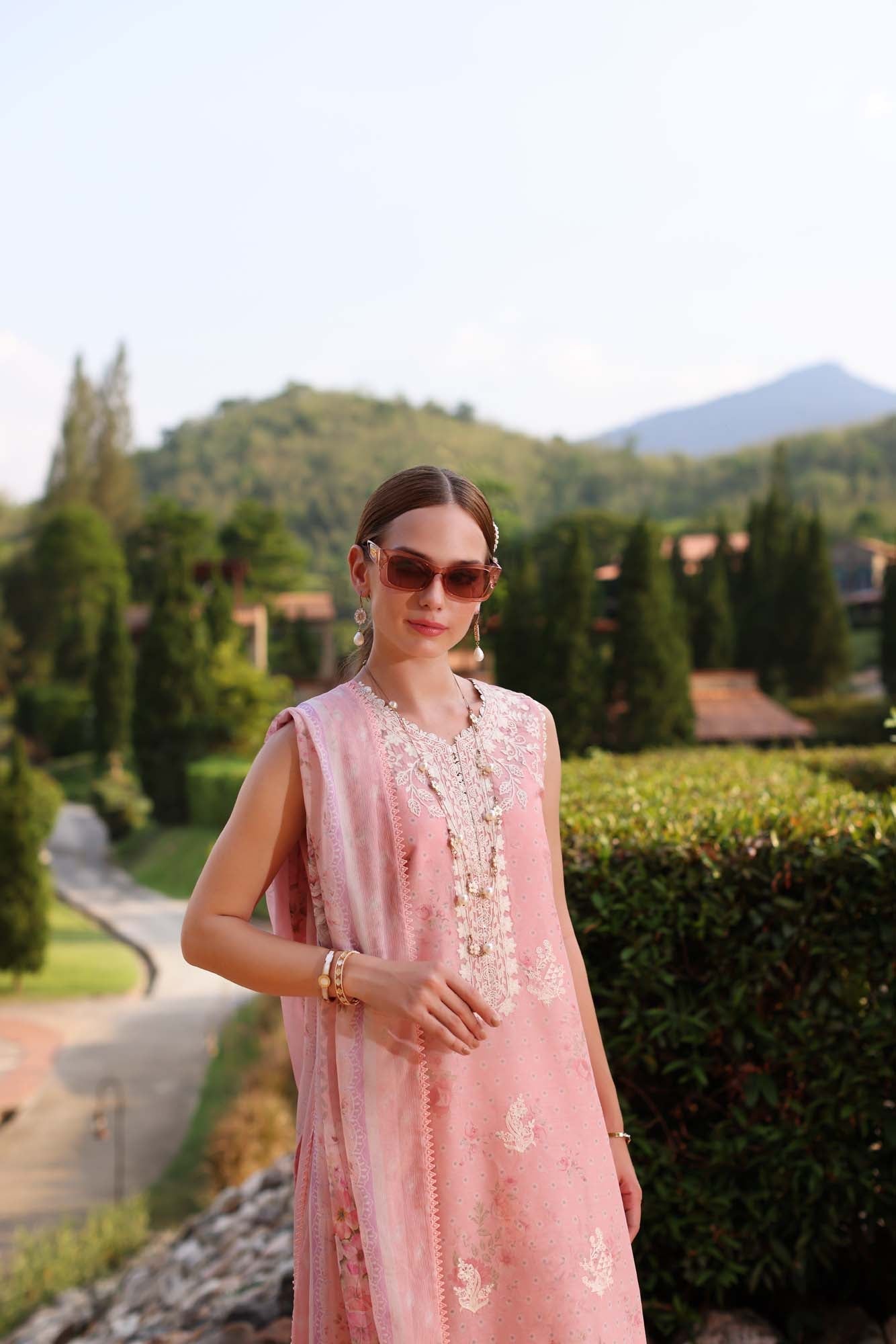 Noor by Saadia Asad | Eid Luxe Printkari 24 | D7 -  Noor by Saadia Asad Luxury - Original Designer Dress - House of Maryam