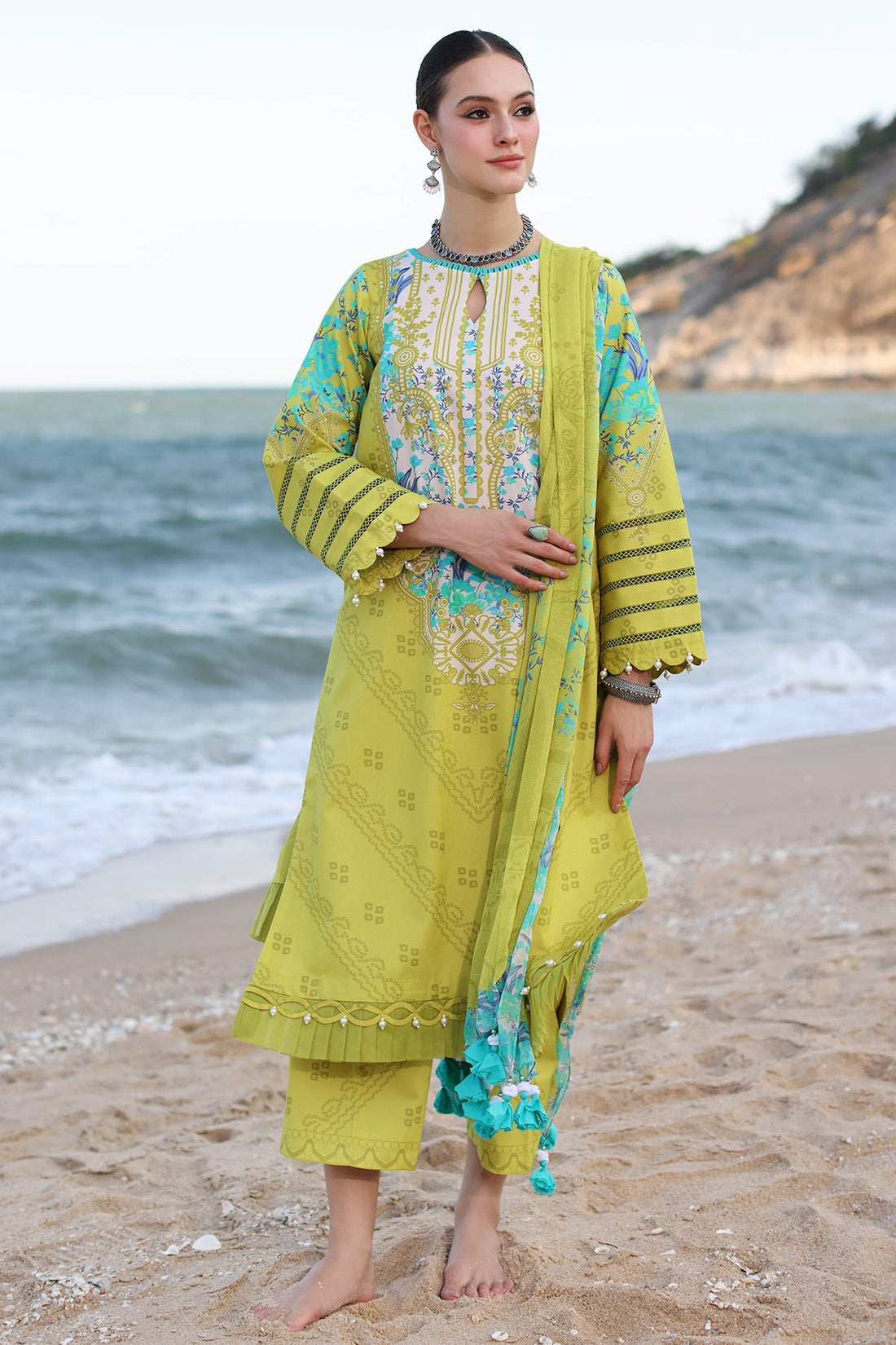 Charizma | C Prints Vol 6 | CP4-48 -  Charizma Casuals - Original Designer Dress - House of Maryam