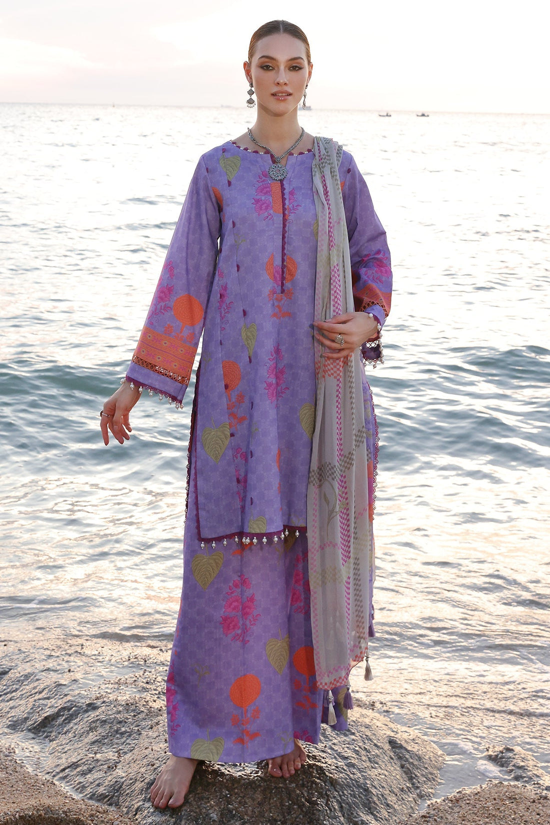 Charizma | C Prints Vol 6 | CP4-52 -  Charizma Casuals - Original Designer Dress - House of Maryam